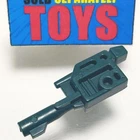 Vtg Transformers G1 Vortex GUN blaster rifle 1985 Bruticus weapon accessory part