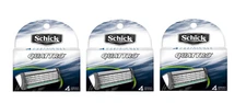Schick Quattro Refill Cartridges, 4 Cartridges (3 pack)