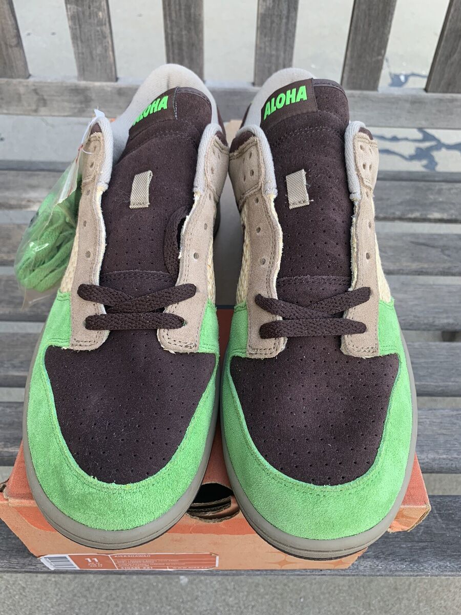 DS 2004 Nike Dunk Aloha Kicks Hawaii HI Sz 11 baroque Green DS 2004 Nike Dunk Aloha Kicks Hawaii HI Sz 11 baroque Green