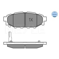 MEYLE Plaquettes De Frein Arrière Pour Subaru Forester XV Toyota GT 86 Coupe