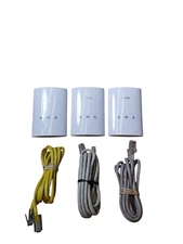 D-Link DHP-306AV 200Mbps Single Port Ethernet Powerline Adapter Lot of 3