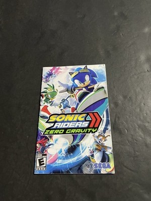 sonic riders zero gravity ps2 Manual only