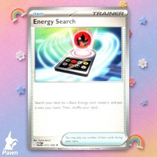 Energy Search 72/88 Perfect Order Common Pokemon TCG Card Collectible Near Mint