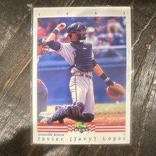 Classic 1992 Best Minor League Javy Lopez #117 Greenville Braves Baseball