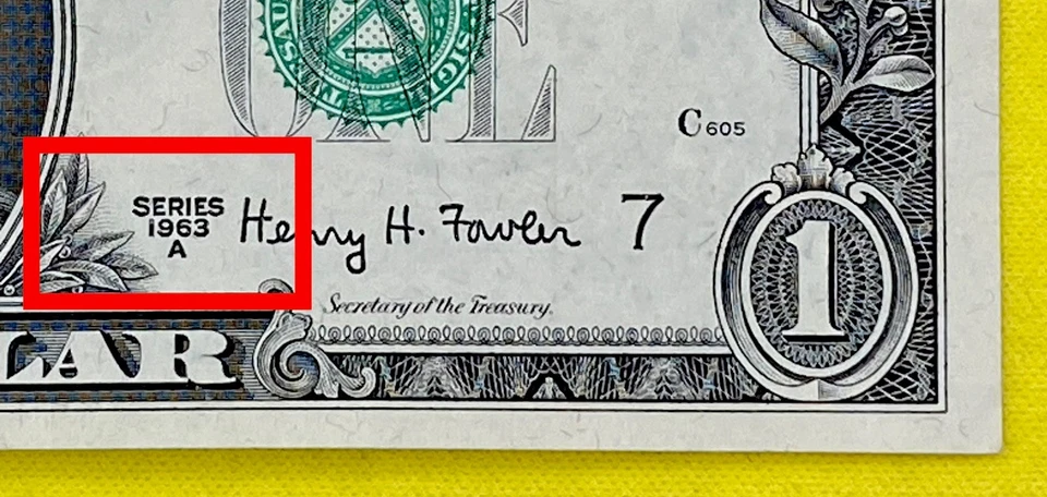 Vintage Series 1963A Fancy Serial Number $1 Dollar Bill G 89652542 E RARE FRN DC - Image 4 of 4