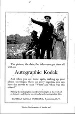1921 Eastman Kodak Camera Vintage Print Ad Photography Ephemera Pictures