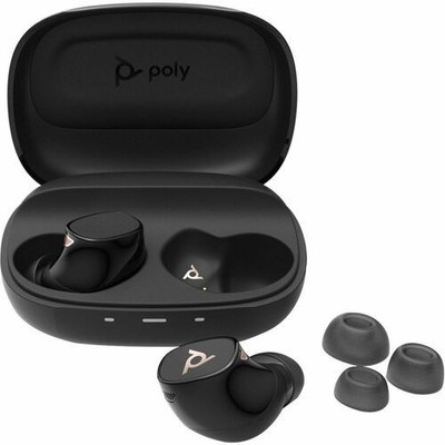Poly Voyager Free 20 Black Earbuds + Basic Charge Case Customer Special 1