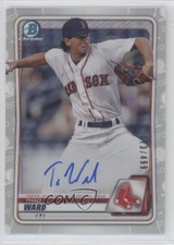 2020 Bowman Chrome Prospect Auto Refractor 73/499 Thad Ward #CPA-TW Auto om0