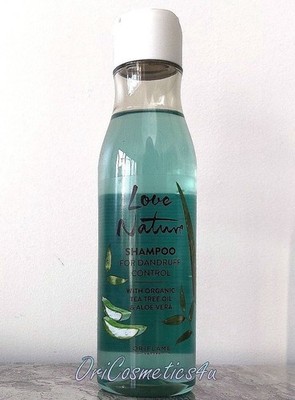 Oriflame Love Nature Schuppenbekämpfung Shampoo mit Teebaumöl & Aloe Vera