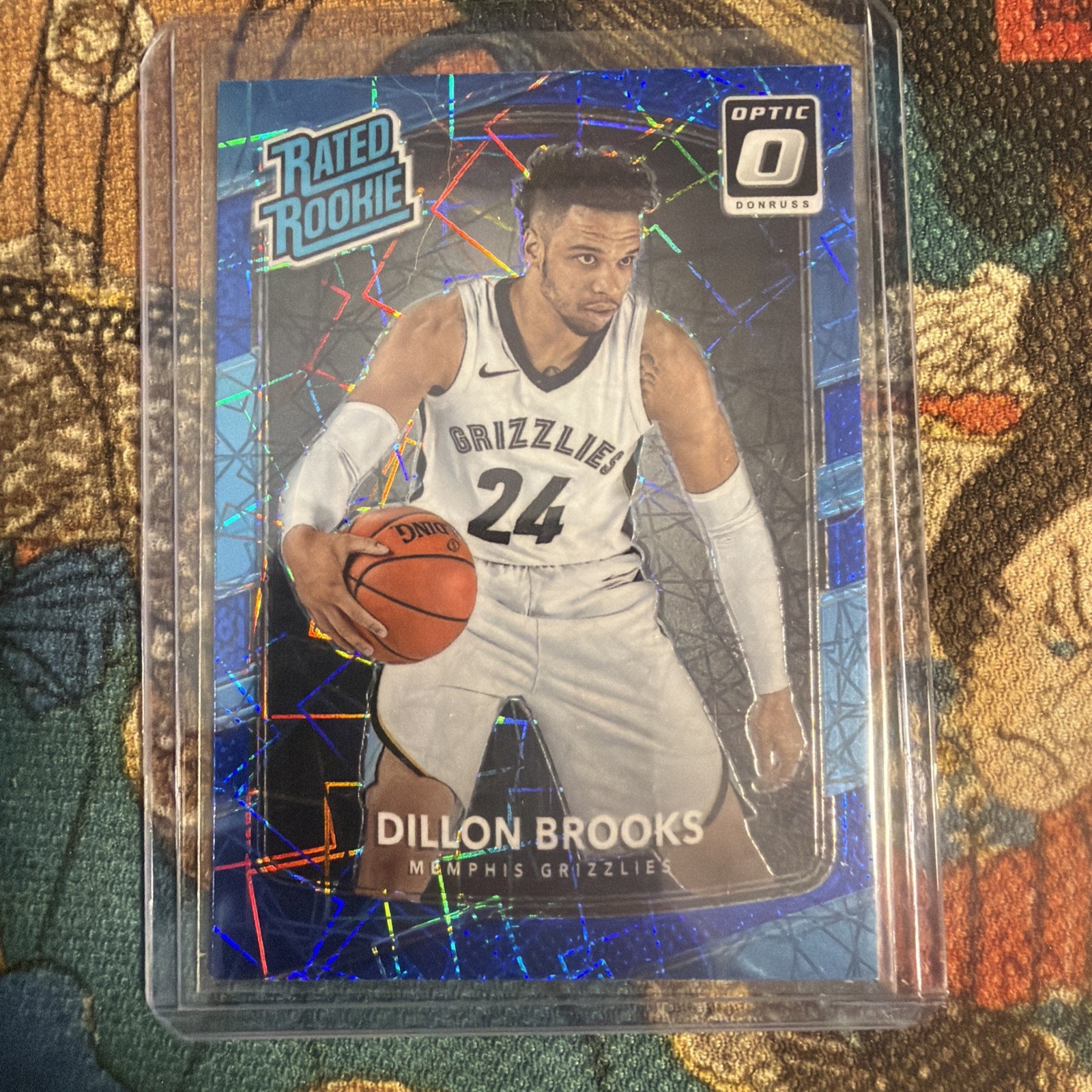 2017-18 Optic Shock Dillon Brooks Rookie Rc Card