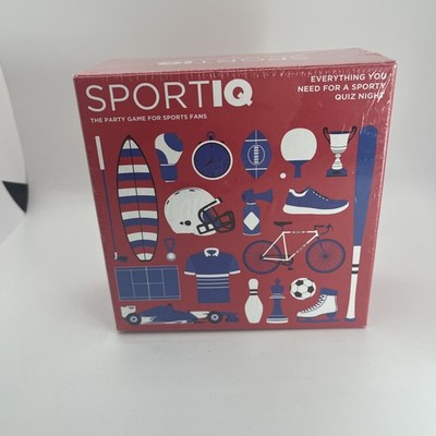Sport IQ-The Party Game For Sports Fans, Sealed Multiple Choice Questions