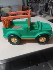 Vintage Collectible Fisher Price Little People Zoo Safari Jeep