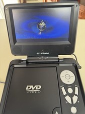 Sylvania Portable DVD Player SDVD7027 Black 7-Inch SWIVEL SCREEN SHIPS SAME DAY