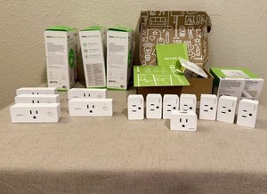 13 WeMo Mini Smart Plugs, 3 Smart Switches, 1 Smart Dimmer. Alexa, Google, Etc.