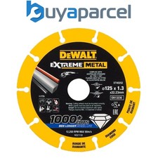 Dewalt DT40252 Extreme Diamond Metal Cutting Blade 125mm X 22.23mm X 1.3mm