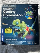 Thames  Kosmos Robotic Pet Coding Chameleon STEM Building Open Box Pls SEE PICS