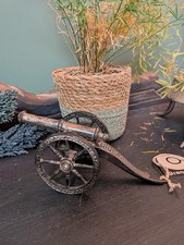 Vintage Grenadier Collection Silver Plated Miniature Cannon – Desk Ornament