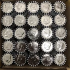 Lot Of 25 Rolls 2025 P Kennedy Half Dollars UNSEARCHED UNC BU Coins