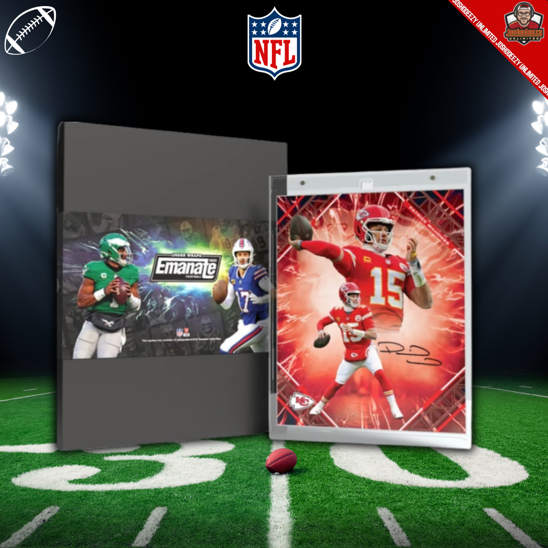 2025 Fanatics Under Wraps Emanate Football Autograph Factory