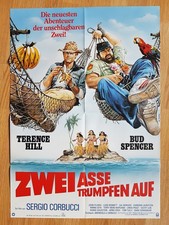 Bud Spencer - Zwei Asse trumpfen auf - EA Plakat A1 1981 Casaro TERENCE HILL
