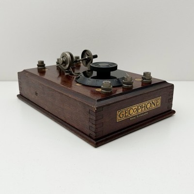 Anfang 1925 GECOPHONE Junior BC1700 Crystal Receiver Set BBC - guter Zustand