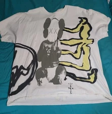 Cactus Jack X KAWS X Fragment T-Shirt Sz Large Travis Scott Utopia Nike