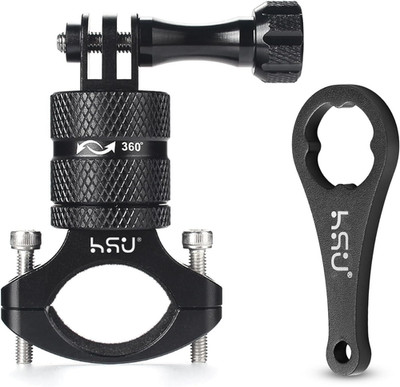Aluminum Bike Bicycle Handlebar Mount for GoPro Hero 13/12/11/10/9/8/7/6/5/4 Ses