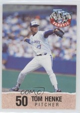 1992 Toronto Blue Jays Fire Safety Tom Henke 0b3