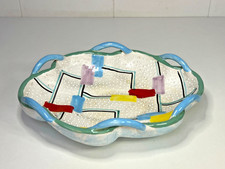 COUPE en céramique ITALIE VOLPI DERUTA Italy 1960 XXème