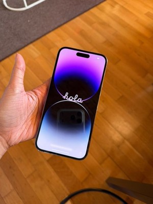 Apple iPhone 14 Pro Max   Dunkellila   SEHR GUT + Zubehörpaket
