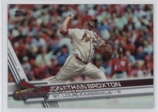 2017 Topps Rainbow Foil Jonathan Broxton #613 0t2