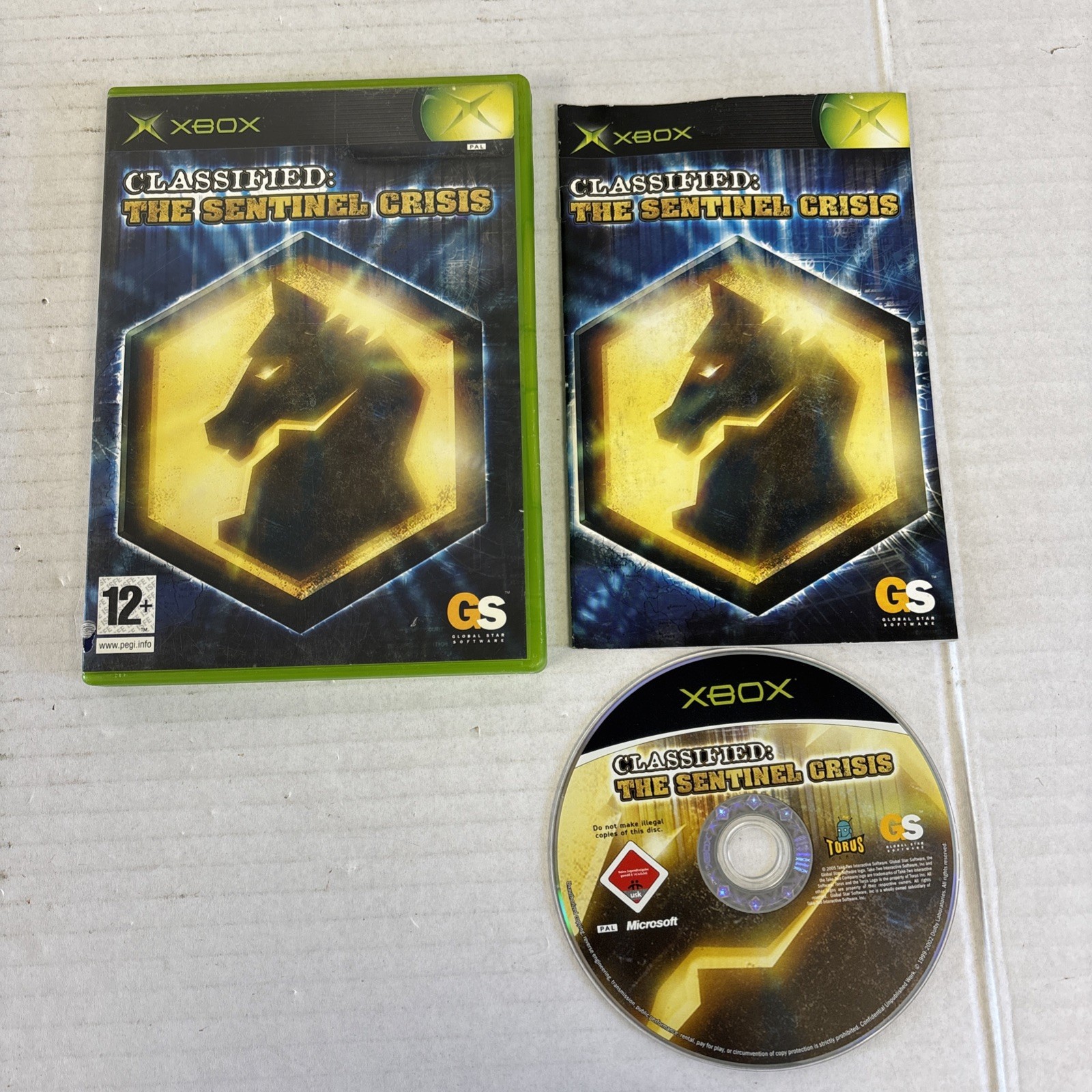 Clasificado The Sentinel Crisis - Microsoft XBOX Videojuego Terror Lucha
