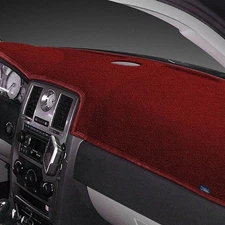 For Nissan TITAN XD 23-24 Dash-Topper Plush Velour Maroon Dash Cover