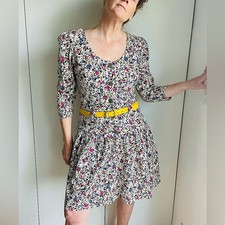 VTG 90s Dress Rampage Floral Prints Multi colored Summer 