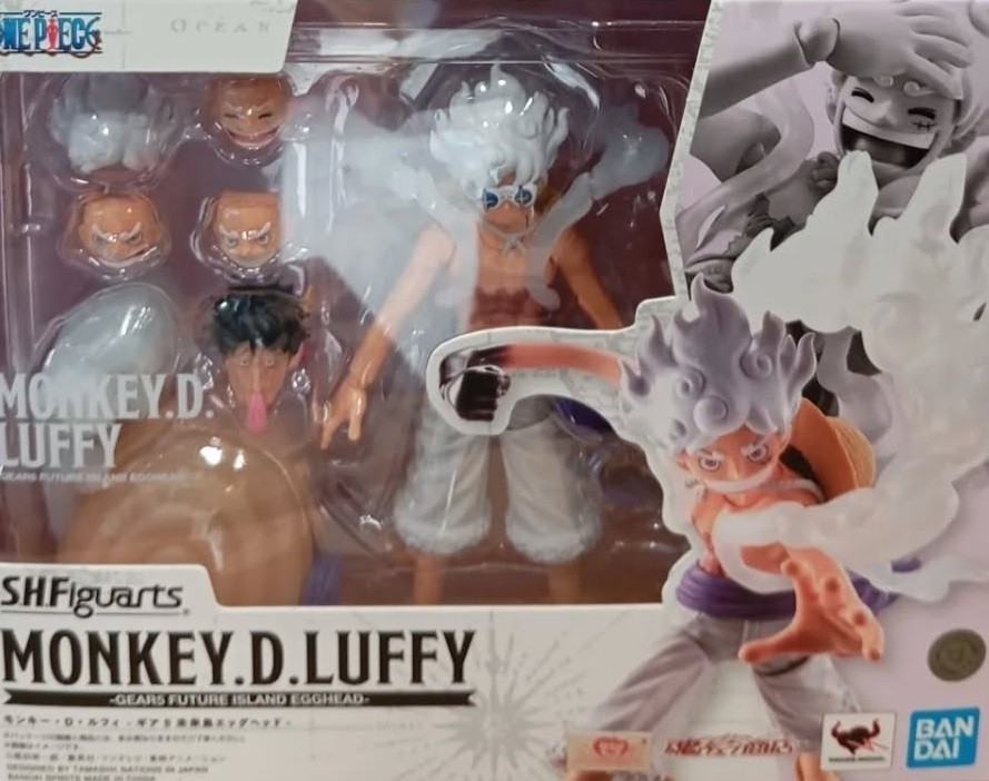 MONKEY D LUFFY GEAR 5 EGGHEAD One Piece Figure SHF S.H.Figuarts