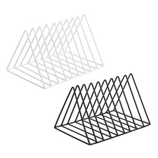 Desk Book Organizers Space Saving Book Rack Magazine Stand 9 Slot for Office