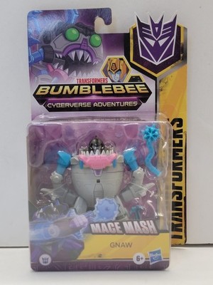 NEW Hasbro Transformers Mace Mash GNAW Bumblebee Cyberverse Adventures Toy Set