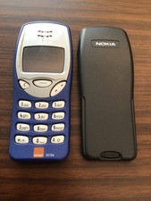 Genuine Original Nokia 3210 Housing Front Fascia Case, Battery Cover & Keypad