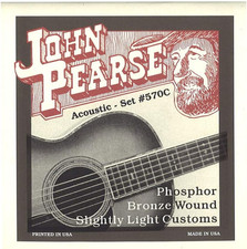 Strings Strings 570C for Acoustic Guitar - Phosphor Bronze Wound - Slightly Ligh