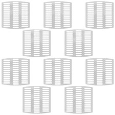  10 Pcs Brick Wall Hole Filler Weep Cover Screen Steel Spring Stainless