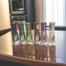 Sally Hansen Insta-Dri Galactic Nail Polish Set - 6 Shimmer Colors - New