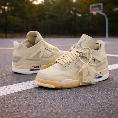 #ad MEN Jordan 4 Sail Cream Beige All Size US 7 12 $109.45