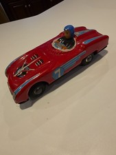 VINTAGE TIN TOY FRICTIION CAR MF 800 CHINA RACER N7 SPORTS VEHICLE