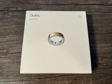 Oura Ring 4 Smart Ring Activity Tracker SIZE 8 GOLD JJZ90-54216-08 NEW SEALED