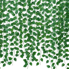 12 Pack 86Ft Fake Plants Artificial Vines for Room Decor, Faux ivy Greenery Garl