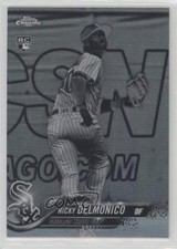 2018 Topps Chrome Negative Refractor Nick Delmonico Nicky Delmonico #90 0c6