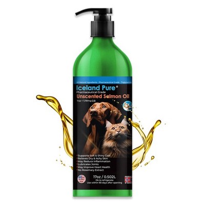 Iceland Pure Salmon Oil | Unscented Pharmaceutical Grade | 1118mg of Omega-3...