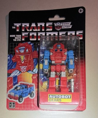 Transformers Retro GEARS G1 Toy Deco Deluxe - Walmart Exc. New & Sealed (Hasbro)