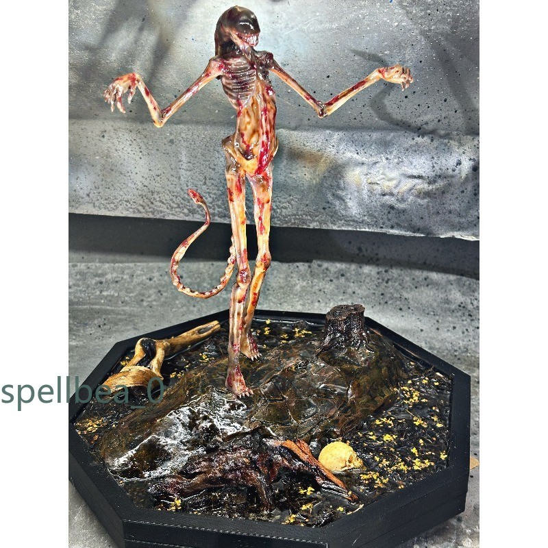 En stock NUEVO Alien Covenant Modelo de Criatura Neomorfa Estatua Película de Terror Figura