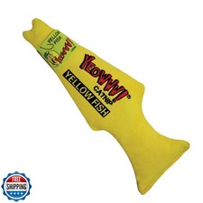 Yeowww Catnip Toy, Yellow Fish